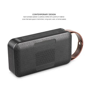 U200 Bluetooth Portable Speaker Āra Skaļrunis Bezvadu Mini Kolonnā 3D 10W Stereo Surround Mūzikas Atbalsta FM TFCard Bass Box