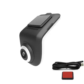 U3 Mini Full HD 1080P auto Kamera ADAS USB Automašīnas DVR Kamera Auto Video Reģistrators Dash Cam Android Multimediju Atskaņotāju updation no U2