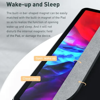 UItrathin Magnētisko Smart Slēgšanas Luksusa Biznesa Folio Case For iPad Pro11 12.9 collu Air4 2018 2020 Segtu Ar Zīmuļa Turētāju