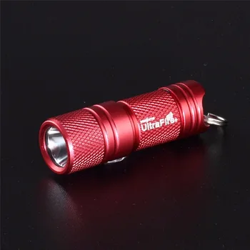 UltraFire Mini LED linterna recargable portatil USB necaurlaidīgas luz blanca llavero linterna super pequeño Lanterna Lāpu Flashli