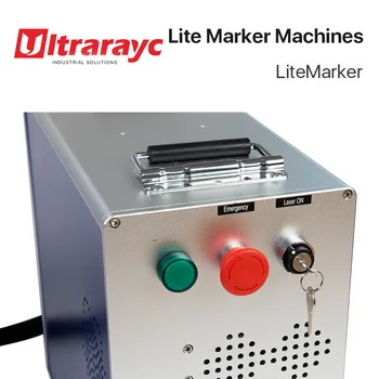 Ultrarayc Jaunas Šķiedras Lāzera Marķēšana Mašīna UltraMarker Raycus 20-50W 110x110 platība DIY Alumīnija, Misiņa, Nerūsējošā Tērauda, Metāliem