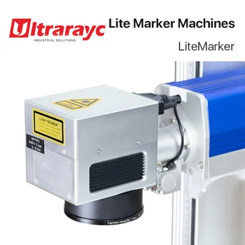 Ultrarayc Jaunas Šķiedras Lāzera Marķēšana Mašīna UltraMarker Raycus 20-50W 110x110 platība DIY Alumīnija, Misiņa, Nerūsējošā Tērauda, Metāliem