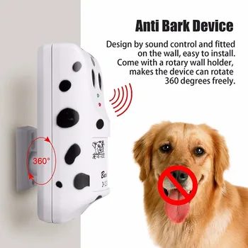 Ultraskaņas Apturēšanas Vadības Suns Anti Riešana Bez Mizas trokšņu Slāpētājs Pakaramais Mācību Ierīci LB88