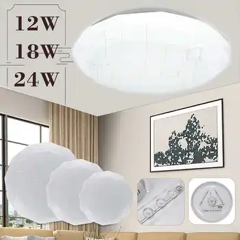 Ultrathin LED Griestu Gaismas 12W/18W/24W Mūsdienu Virsmas Montāžas Griestu Lampa AC220V Virtuves, Guļamistabas, Vannas istabas Lampas