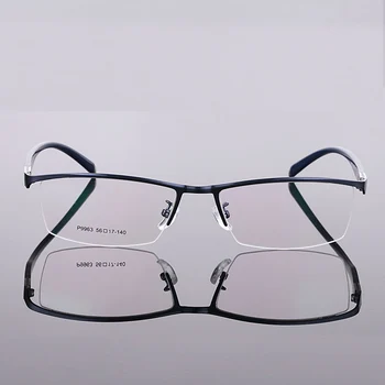 Ultravieglajiem Biznesa Uzacu Pusi-loka Gentry Rāmis Custom Made Recepšu Brilles Photochromic Pelēks/Brūns Tuvredzība Netālu neredzīgām
