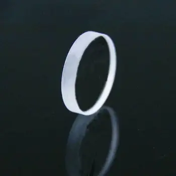 Ultravioleto kausēta kvarca optiskās eksperimenta stikla objektīva fokusēšanas plakani izliektu lēcu diametrs 12.7 mm fokusa attālums 50.3 mm