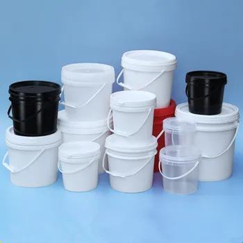 UMETASS 6 litru leakproof plastmasas spaini ar Vāku Tukšs Pārtikas kvalitātes konteineru Pārtikas,garšvielu,krāsas BPA Free spainis 1GB