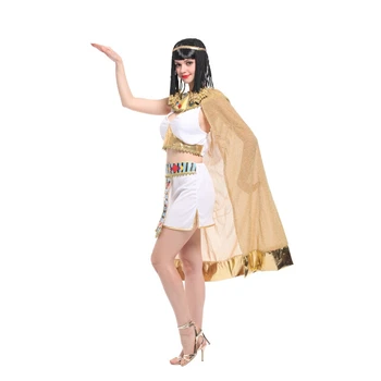 Umorden Sexy Sievietes Kleopatra Cosplay Halloween Ēģiptes Karalienes Kostīms Purima Karnevāla Masku Festivāls Vēdera Deju Kleita