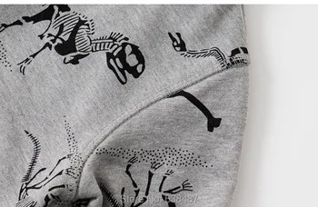 Unicorn Bērniem, Hoodies Zīdaiņu Zēnu Vilnu sporta Krekls Puiku Drēbes Karikatūra Džemperis Frotē Kokvilnas t Tee Virsdrēbes Zēniem Topi