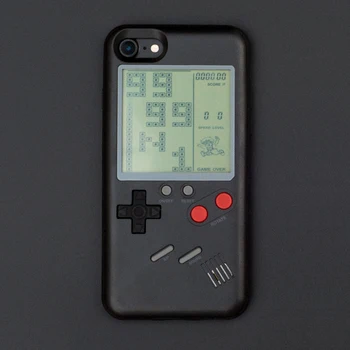 Unikālo Multi Spēle Phone Gadījumā Xiaomi MI 6 TPU Aizmugurējo Vāciņu Bērnības Dāvanu Klasisko Spēli Tetris Tālruņa Vāciņu