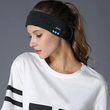 Unisex Vates Bluetooth Galvas Bluetooth Bezvadu Mūzikas Tālrunis Jogas Darbojas Elastīgs, Elpojošs Sporta Sweatband Galvu Mūzika