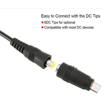 Universal AC uz DC Regulējams, Multi Spriegums Barošanas Adapteris Lādētājs UK/US/EU/AU Plug