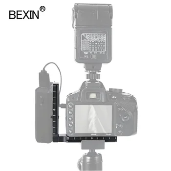 Universālais kameras l stiprinājuma plāksne quick release plate L formas plāksne dslr mount adapteri, turētājs CamFi kontrolieris arca kamera