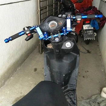 Universāli Alumīnija Rokturi ATV Netīrumi Pit Bike Motokrosa Motocikla Stūres Modificētu pedāli motociklu atdalīšanas rokturis