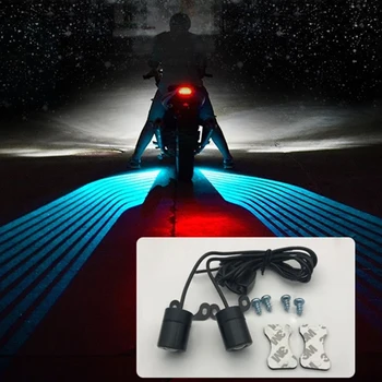 Universālo Motociklu Projekcijas Lampa Eņģelis Motociklu Modifikācijas Daļas, Aksesuāri, Motociklu LED Auto Taillight