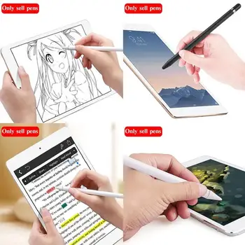 Universāls Anti-pirkstu nospiedumu Mīksto Nib Capacitive Touch Ekrāns Stylus Pildspalva Saderīga Visiem Touch Screen Smartphones un Tablešu