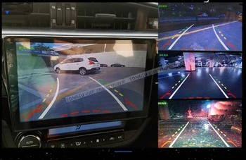 Universālā Dinamiska Trase Atpakaļskata Kamera Eiropas numura zīme Rāmis Auto Parktronic Atbalsta NTSC /PAL