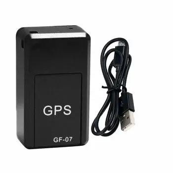 Universālā GF07 Magnētisko Mini Auto Tracker GPS Reālā Laika Uzskaiti Lokatora Ierīci Magnētisko GPS Tracker reāllaika Transportlīdzekļu Meklētājs