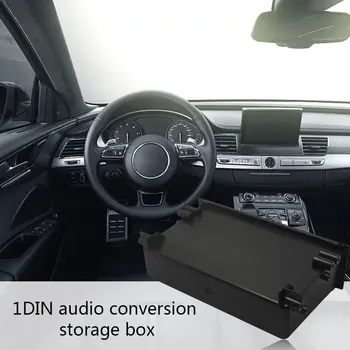 Universālā Izsekot Viena Din CD Atskaņotājs/Kabatas Uzglabāšanas Kaste Universal Car Stereo
