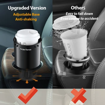 UpgradedCar glāžu Turētāji Dzērienu Turētājs Expander Adapteri Auto Sēdeklis Regulējams ar drošības Spilvens Anti-kratot Par Tesla Model 3/X/S/Y