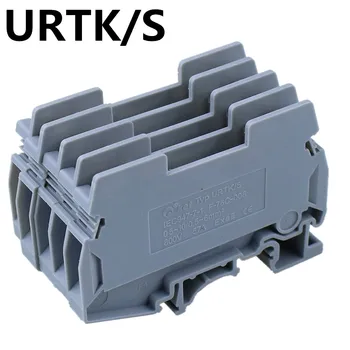 URTK-S UK-6S apvienota pašreizējā testa termināļa 6 kvadrātveida pašreizējā termināļa 6mm2
