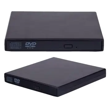 USB 2.0 External Slim CD±RW DVD ROM Combo Drive USB2.0 DVD Disks, CD-RW, Rakstnieks Rakstītājs, Lasītājs Player, PC, Portatīvo datoru