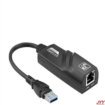 USB 3.0 LAN Gigabit Ethernet Adapteris USB 3.0 10/100/1000 Mb / s Gigabit RJ45 Ethernet LAN, Tīkla Adapteri PC Mac