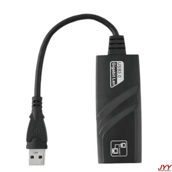 USB 3.0 LAN Gigabit Ethernet Adapteris USB 3.0 10/100/1000 Mb / s Gigabit RJ45 Ethernet LAN, Tīkla Adapteri PC Mac