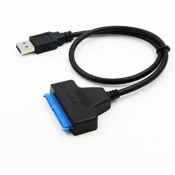 USB 3.0 SATA 3 Kabeli, Sata USB 3.0 Adapteris, līdz Pat 6 gb / s Atbalsts 2.5 Collas Ārējie HDD SSD Cieto Disku 22 Pin Sata III Kabeli