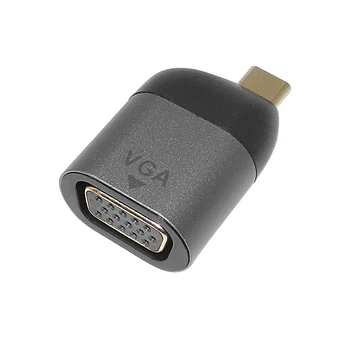 USB C HDMI VGA Adapteri 8K C Tipa, lai Mini DP Adapter USB Type C līdz RJ45 Gigabit Ethernet MacBook Samsung S20 Ultra S9 S10+