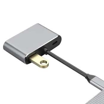 USB c pārveidotāja adapteris c tipa HDMI / USB 3.0 / C Tipa alumīnija adapteris C tipa Apple Macbook