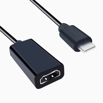 USB C Tipa HDMI Adapteris, USB 3.1 USB-C HDMI Adapteris, Sieviešu un Vīriešu Pārveidotājs MacBook2016/Huawei Matebook/Smasung S8