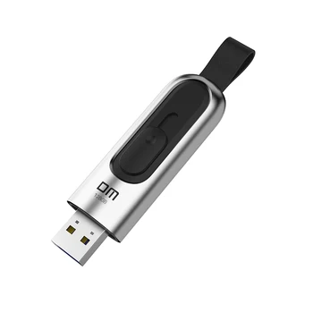 USB Flash Drive USB3.1 ātrgaitas PD165 64GB 128G 256G 512G Slaidu Metāla Usb Lasīt Ātrumu līdz Pat 60-120mb/s