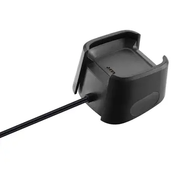 USB Lādētāja Kabeli Magnētisko Ātrās Uzlādes Kabelis Dock Statīvs ar Vadu, Lādētāju Šūpulis Fitbit Versa 2 Smart skatīties Piederumi