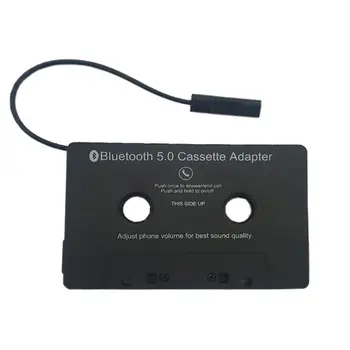 USB Lādēšanas Bluetooth 5.0 Mūzikas Auto Audio Uztvērēju Kasešu Atskaņotājs Adapteri MP3 Converter for iPhone, Samsung, Nokia, HTC Telefoniem