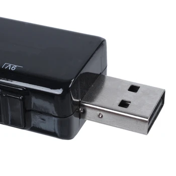 USB Padeves Kabeli, 5V Solis līdz 9V 12V Regulējams Sprieguma Pārveidotājs 1A Step up Voltu Transformators DC Jaudas Regulators ar Slēdzi un