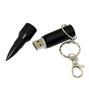 USB stick ar Augstas kvalitātes metāla pen drive 4GB 8GB 16GB 32GB 64GB bullet memory stick Personalizētu dāvanu mini usb flash disks 128GB