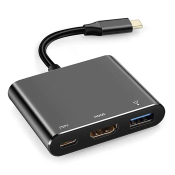 USB Type C 4K HDMI USB 3.0 USB C Adapteri Audio / Video Pārveidotājs Nintendo Slēdzi, Klēpjdators, Tablet Tālrunis