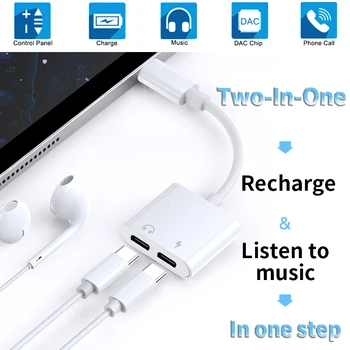 USB Type C līdz 3.5 mm Dual Digital USB C Austiņas Audio AUX Sadalītāja Lādēšanas Pārveidotāju Tipa C Adapteri, Huawei, Samsung Xiaomi