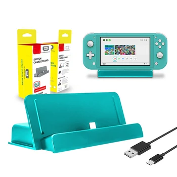 USB Type-C Uzlādes Statīvs Lādētājs Nintendo Slēdzis Lite Konsoles Doks Turētājs NS Slēdzis Lite Dock Staciju, Lādētāju Stāvēt