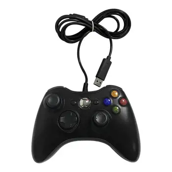 USB Vadu Spēle Gamepad Kontrolieris Xbox 360 Wired Controller Kursorsviru Par Oficiālo Microsoft PC Kontrolieris Dropshipping