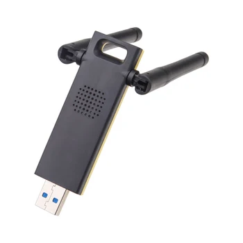 USB Wifi Adapteri 1200mbps Wifi Dongle Antena Wi-fi Usb Adaptador Wifi Bezvadu Tīkla Kartes Usb Ethernet Adapteris NC4602AC