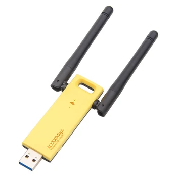 USB Wifi Adapteri 1200mbps Wifi Dongle Antena Wi-fi Usb Adaptador Wifi Bezvadu Tīkla Kartes Usb Ethernet Adapteris NC4602AC