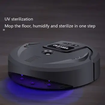 Uzlādējams UV Dezinfekcijas Smart Slaucīšana Robots putekļsūcējs Mājas Grīda, Auto Sūkšanas Birste Putekļu Tīrīšanai Ķērējs