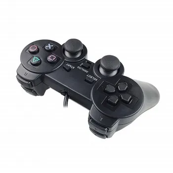 Vadu Gamepad Caurspīdīgs Sarkans/violets/zils/melns Spēle Kontrolieris Rokturis Piemērots PS2, PS1 Spēļu Ierīces skārienjutīgais