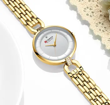 VAI Sieviešu Modes Gadījuma Elegants Pulksteņi Sieviešu Pulksteņi Luksusa Pavisam Vienkārša Kvarca Dāma Ūdensizturīgs rokas Pulkstenis reloj mujer