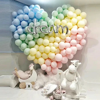 Vairumtirdzniecības 100gab 10inch Krāsains Cepums Piepūšamo Bumbu Lateksa Baloni, Kāzu Dekorēšana Bērnu Dzimšanas dienu Arkas, Balonu