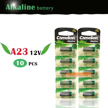 Vairumtirdzniecības 10pcs/daudz Jaunu 12V Camelion A23 23A Ultra Alkaline bateriju/modinātājs baterijas Bezmaksas Piegāde