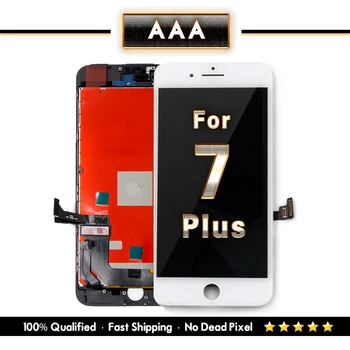Vairumtirdzniecības 20 GAB./DAUDZ Testēti LCD iPhone 7 Plus skārienekrāns, Lai Pilnībā Samontēti iPhone 7 Plus LCD & Bezmaksas Piegāde
