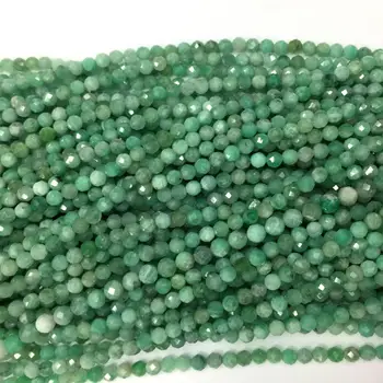 Vairumtirdzniecības Dabas Īstu Zaļo Smaragda Slīpētas Kārtas Zaudēt Mazās Pērlītes 15